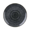 Churchill Coupe Plate 217mm Charcoal Black. LIMITED STOCK